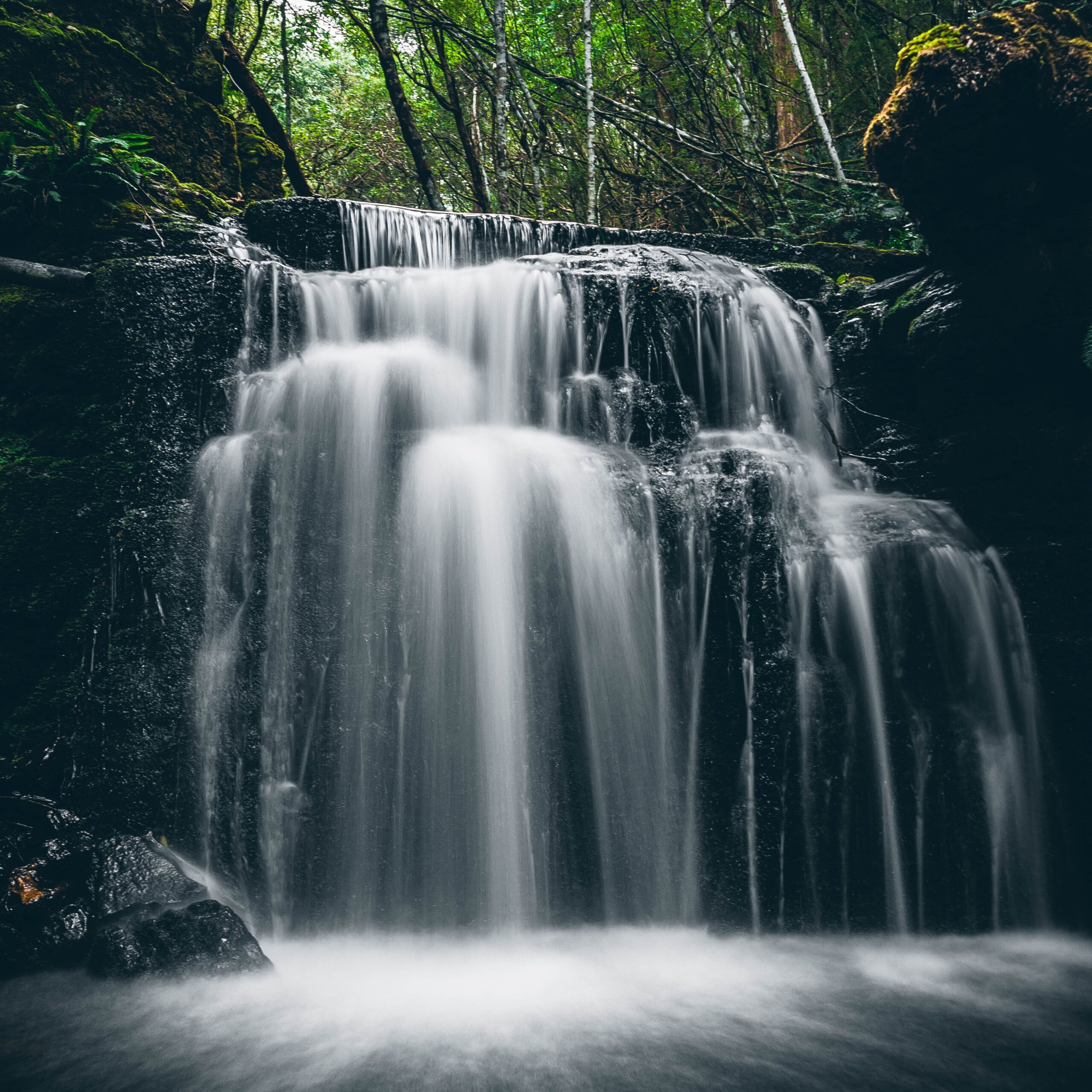 Wasserfall: weißt auf Ressource Wasser hin